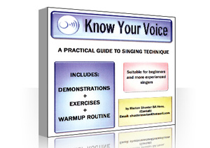 Marion Shuster's CD Know Your Voice